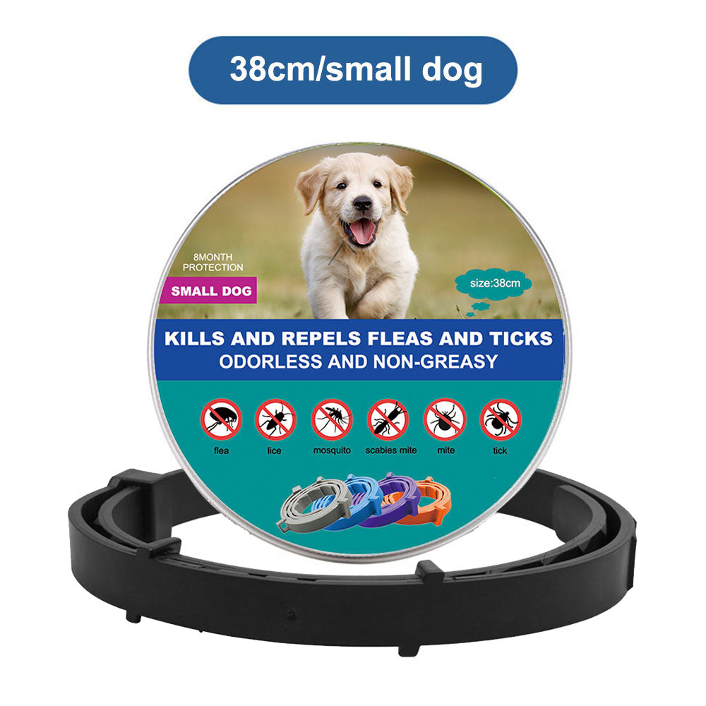 Flea & Tick Collar for Cats & Dogs – Adjustable Anti-Parasitic Protection