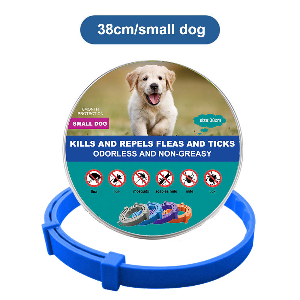 Flea & Tick Collar for Cats & Dogs – Adjustable Anti-Parasitic Protection