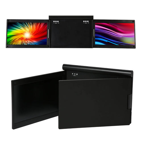 Portable Dual Screen Monitor – 13.3" Laptop Extender HD Display