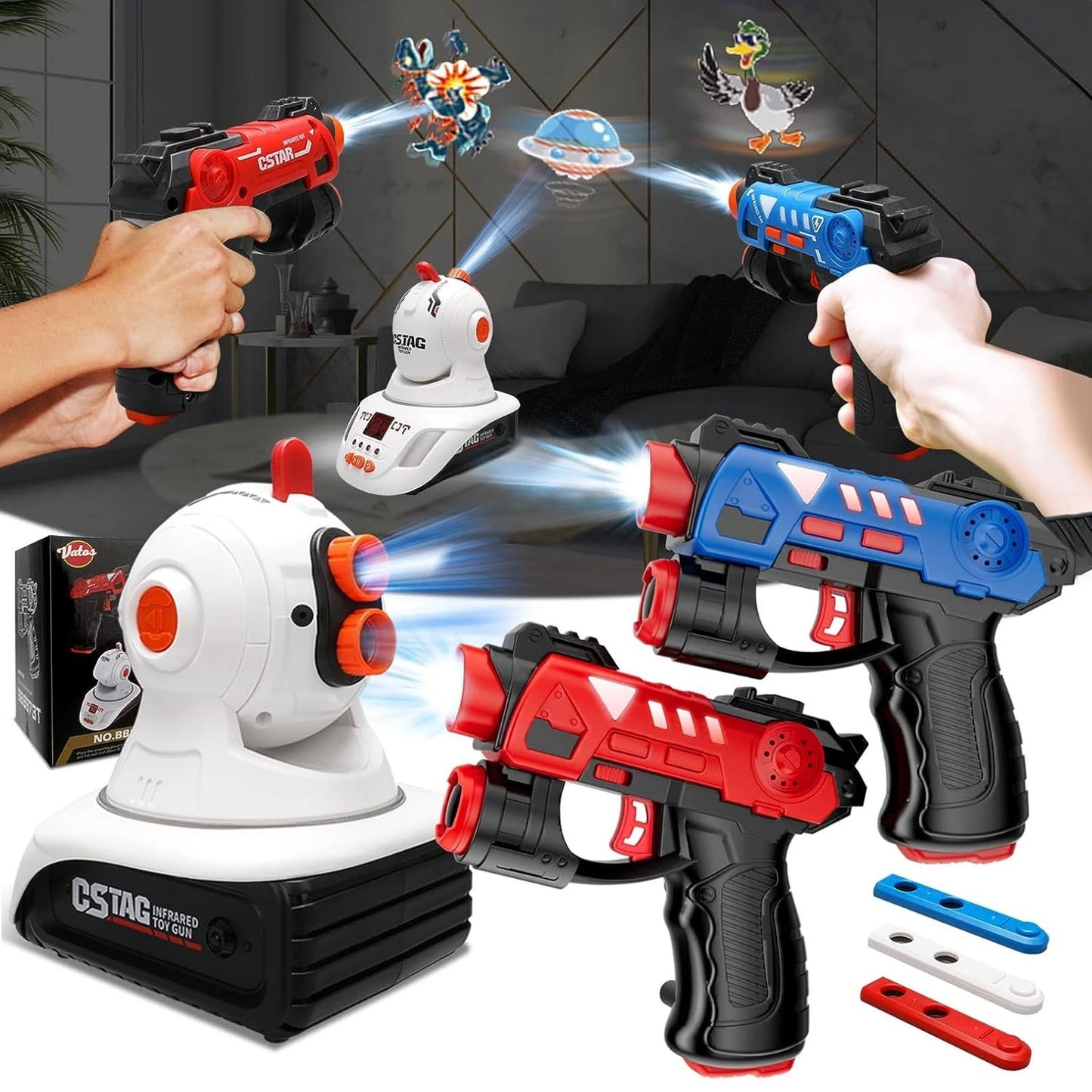 Projector Shooting Game – Arcade-Style Interactive Target Play