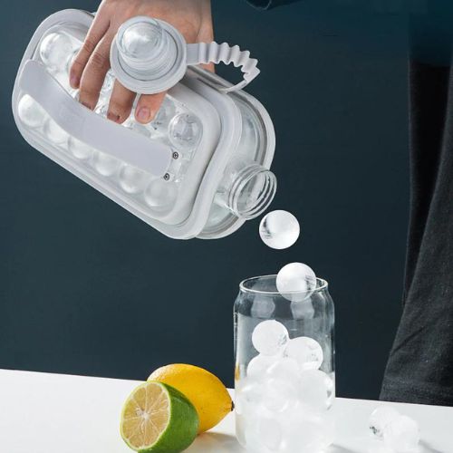 2-in-1 Ice Ball Maker – Fast Ice Cube Tray & Mold