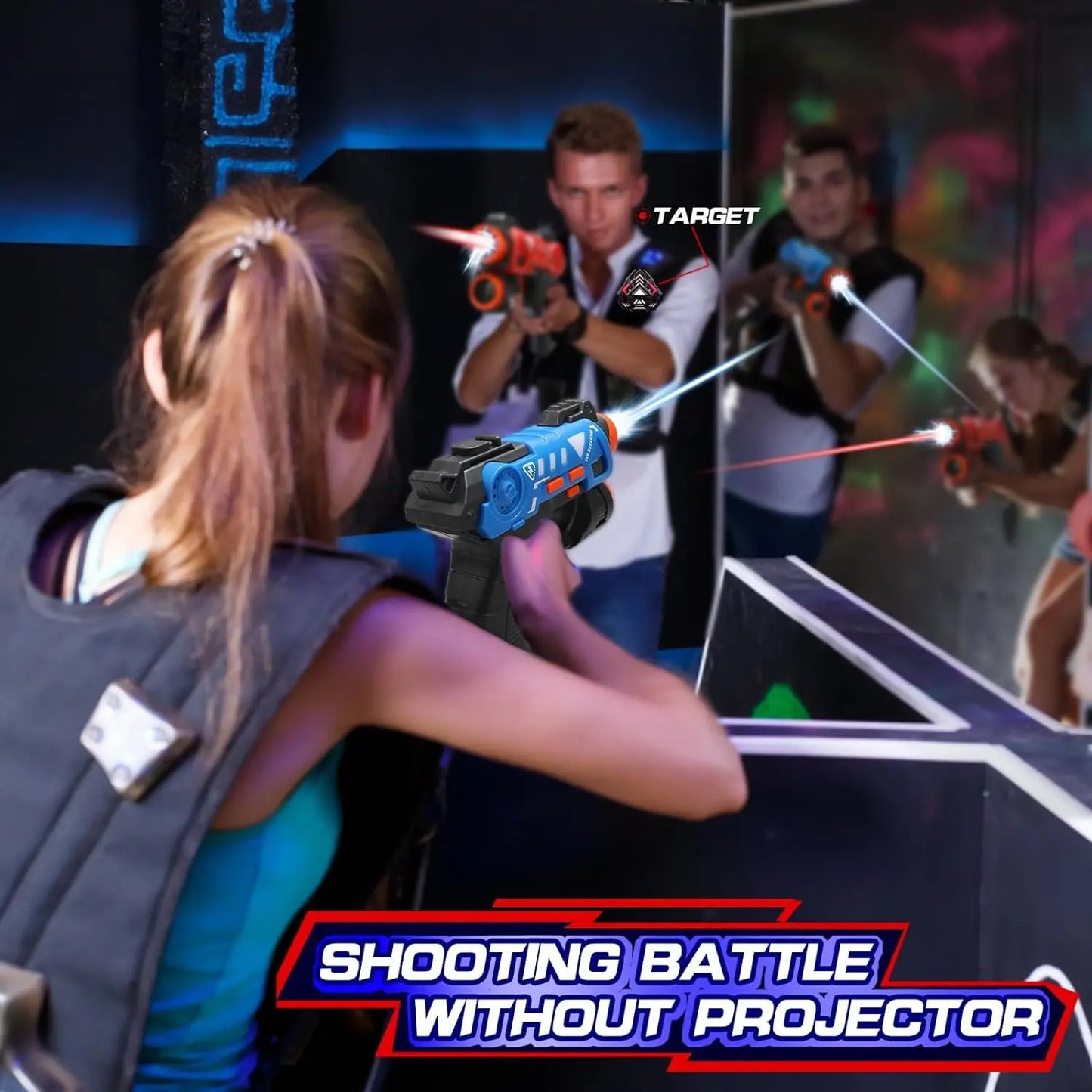 Projector Shooting Game – Arcade-Style Interactive Target Play