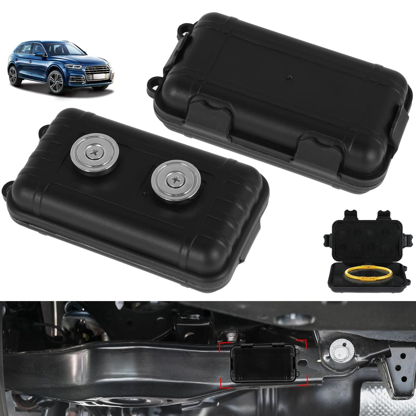 Hidden Magnetic Key Box