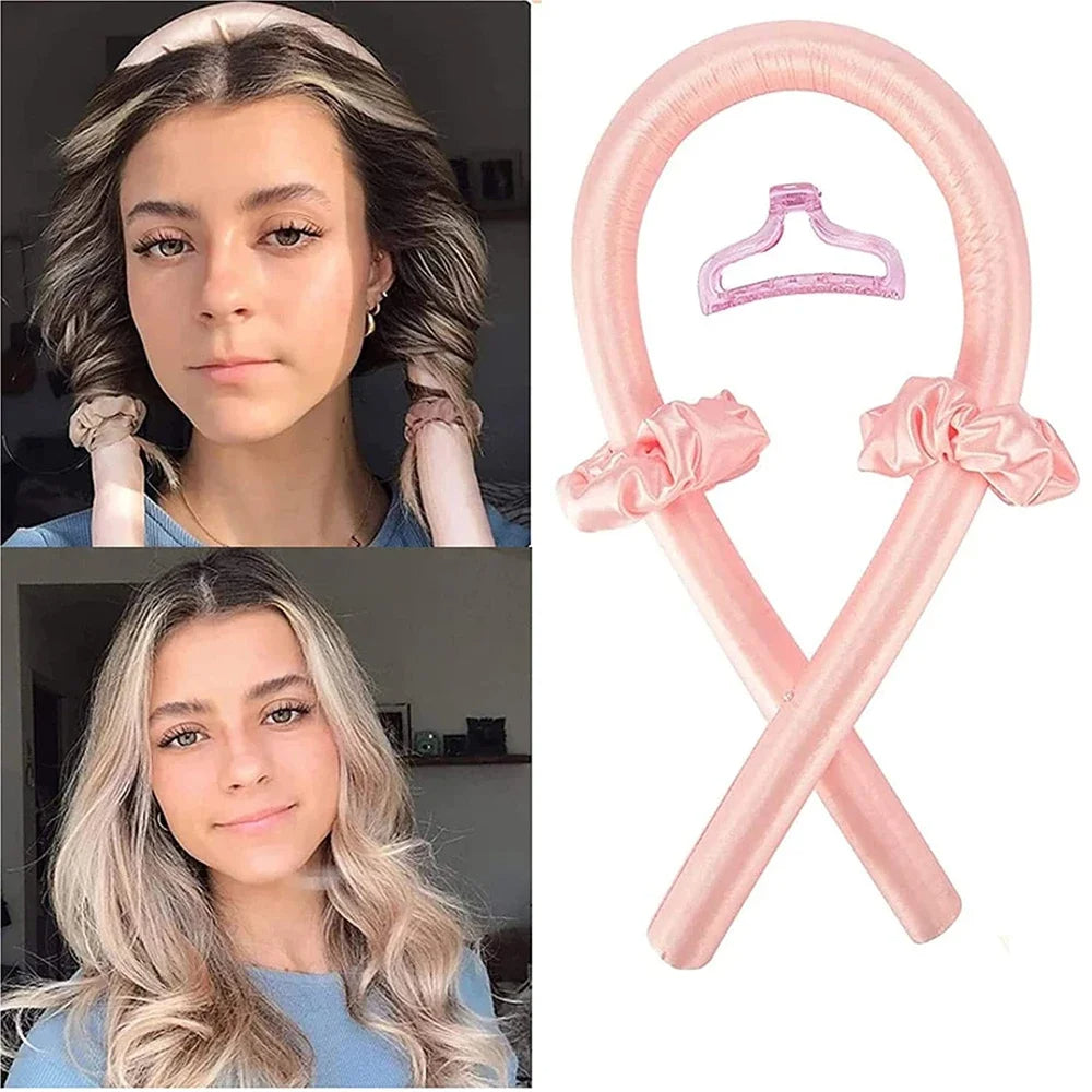 Heatless Curling Rod Headband – Overnight Heat-Free Hair Curler