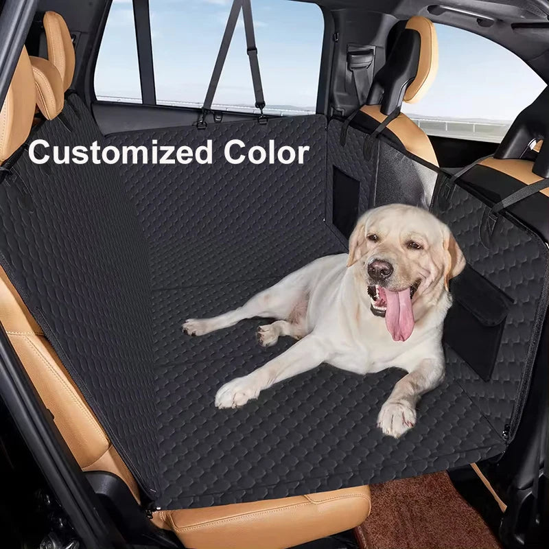 Dog Car Seat Cover – Waterproof Back Seat Protector for Pets