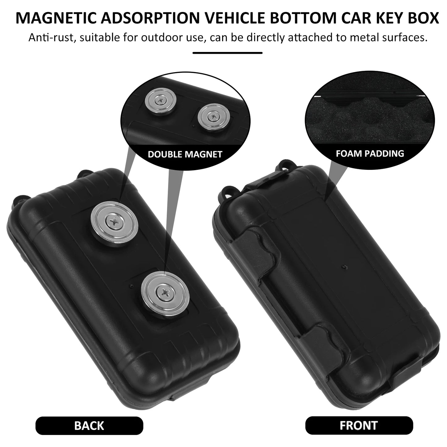 Hidden Magnetic Key Box