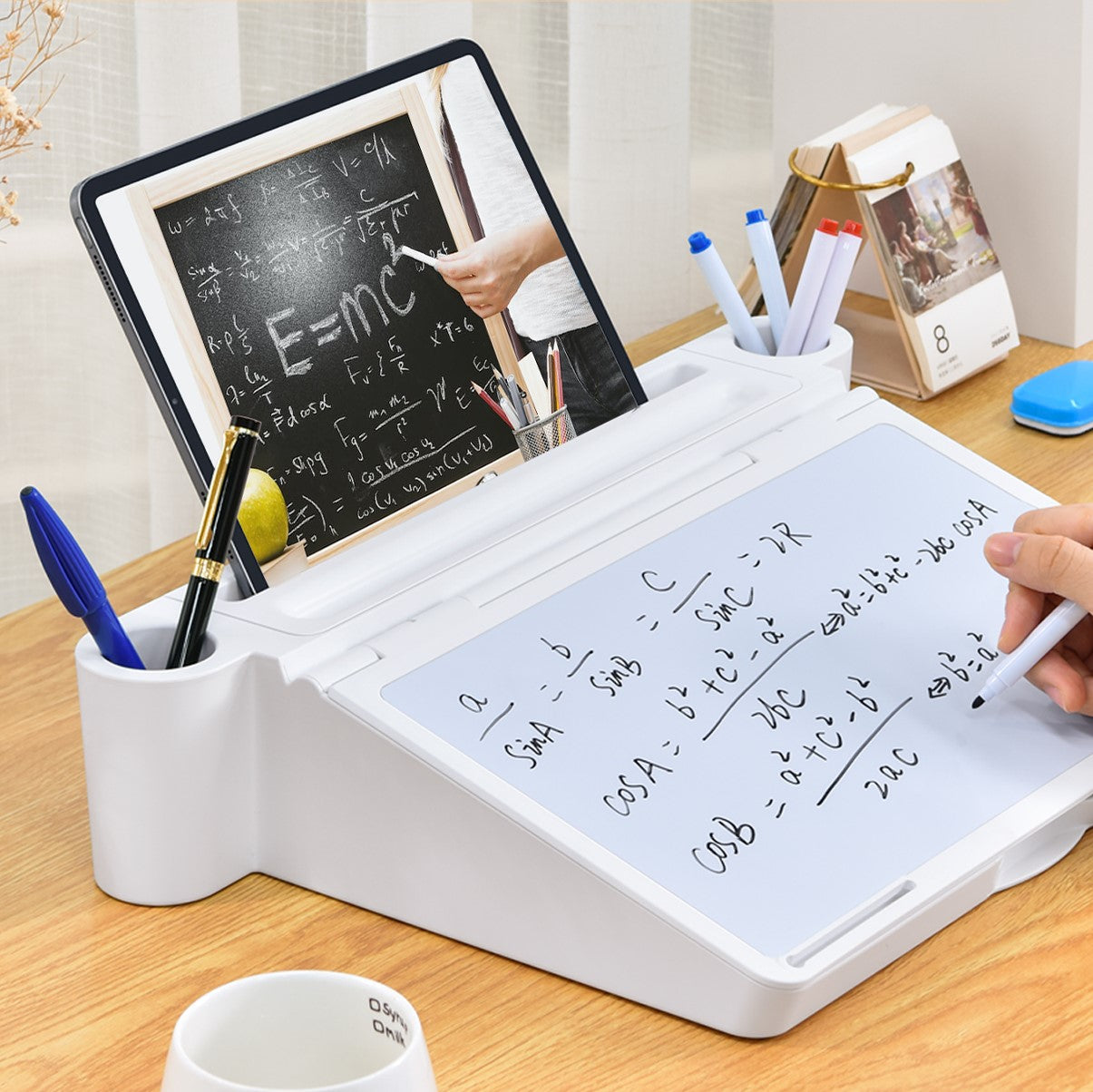 Multifunctional Laptop Stand – Adjustable Lap Desk with Storage