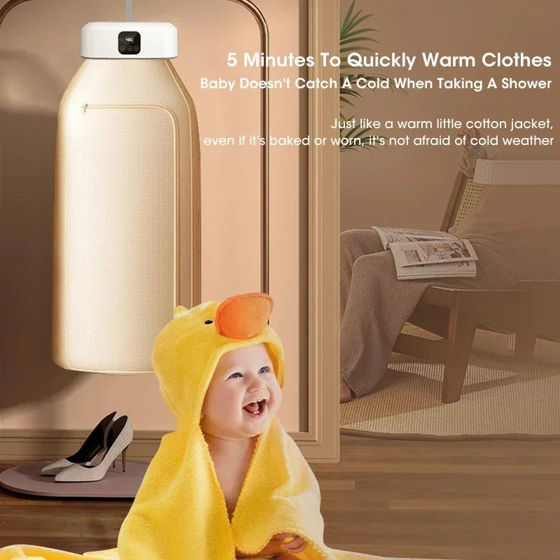 Electric Travel Clothes Dryer – Portable Fast-Dry Machine for Small Spaces