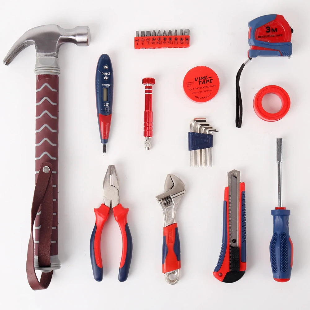 Thor Hammer Toolbox – 44-Piece Tool Set for Home & DIY