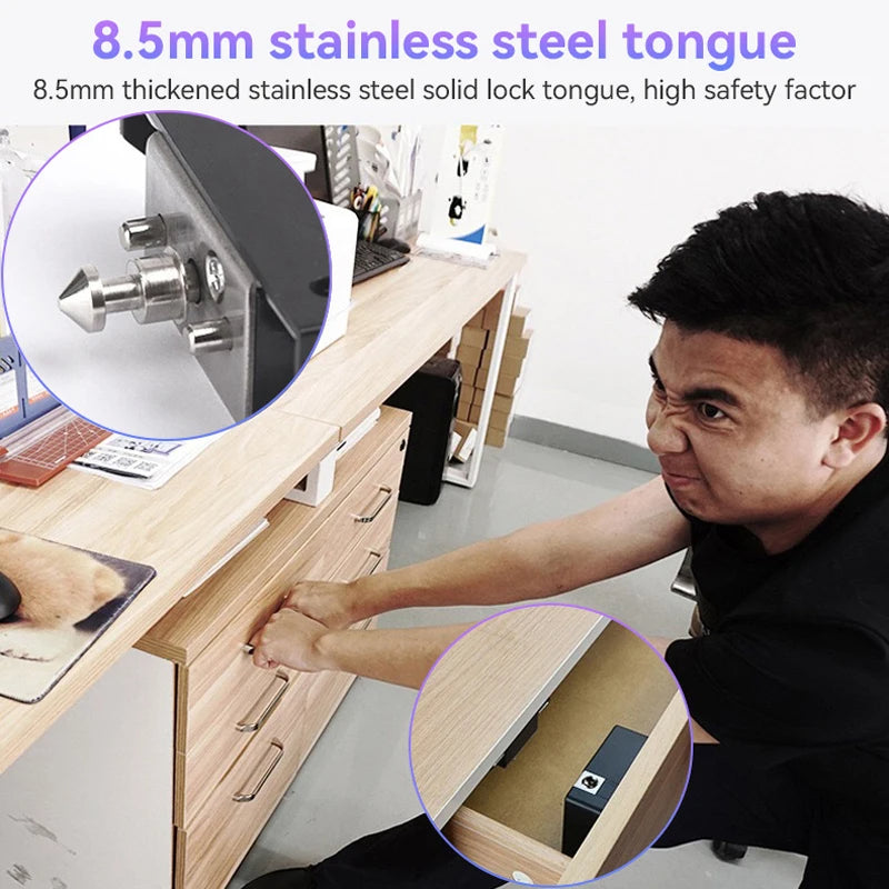 Smart RFID Drawer Lock – Invisible Electronic Keyless Security