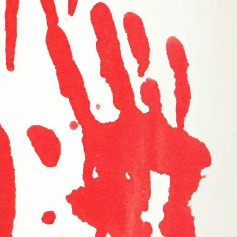 Bloody Footprint Doormat – Flannel Halloween Prank Mat