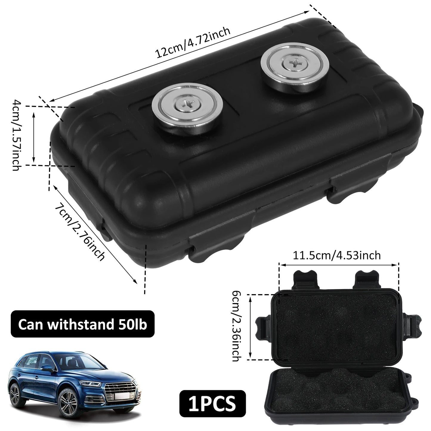 Hidden Magnetic Key Box