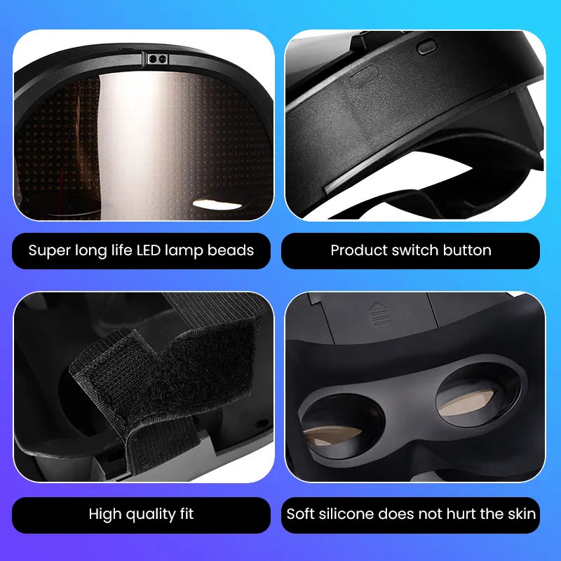 LED Face Transforming Mask – App Controlled Halloween Party Mask