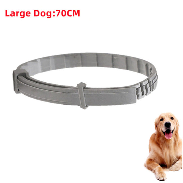 Flea & Tick Collar for Cats & Dogs – Adjustable Anti-Parasitic Protection