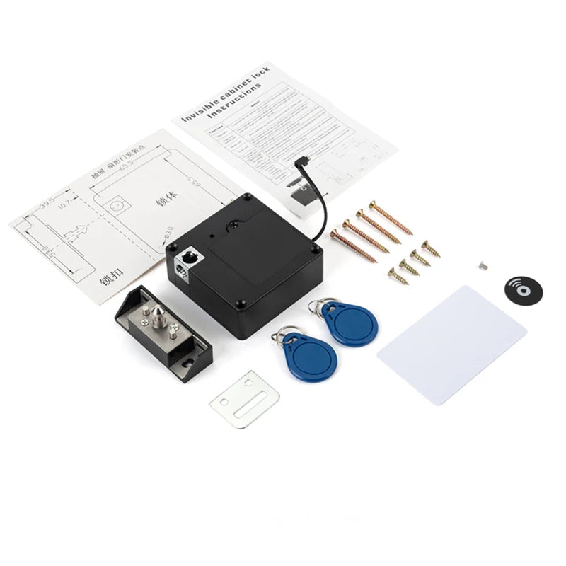 Smart RFID Drawer Lock – Invisible Electronic Keyless Security