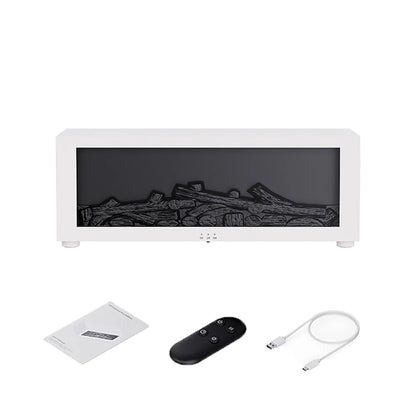 Fireplace Humidifier – LED Flame Essential Oil Diffuser