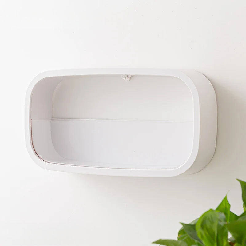 Modern Rectangle Hanging Wall Flower Vase – Decorative Wall-Mounted Planter