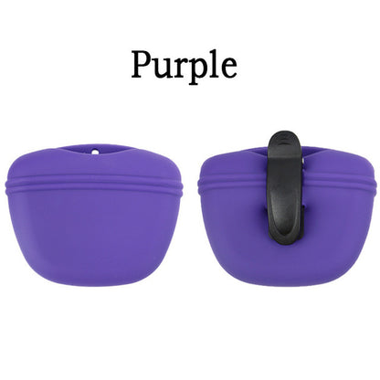 Silicone Dog Treat Bag – Hands-Free Training Pouch