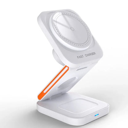MagSafe-Compatible Foldable Charging Station (3-in-1)