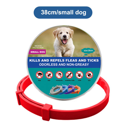 Flea & Tick Collar for Cats & Dogs – Adjustable Anti-Parasitic Protection