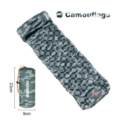 Camping Inflatable Mattress with Built-In Foot Pump