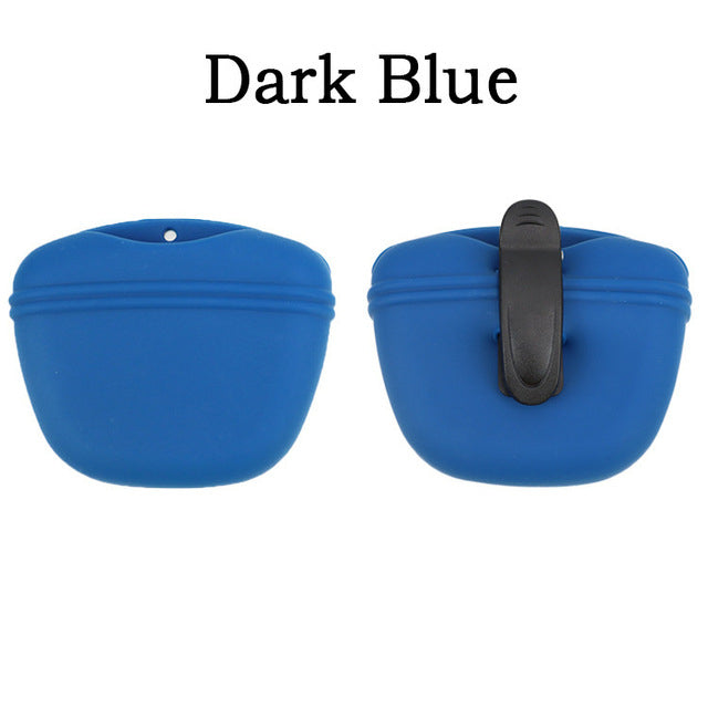 Silicone Dog Treat Bag – Hands-Free Training Pouch