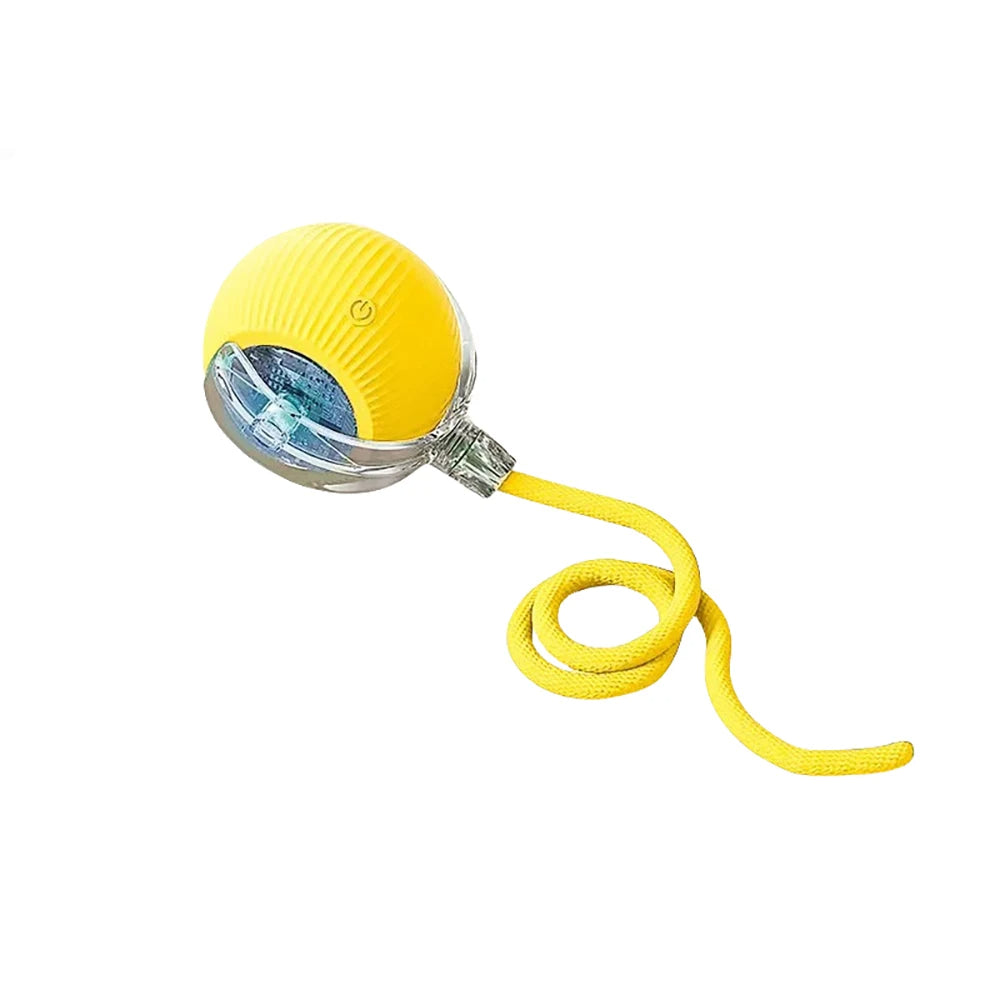 Automatic Rolling Ball with Tail Lamp – Smart Cat Toy