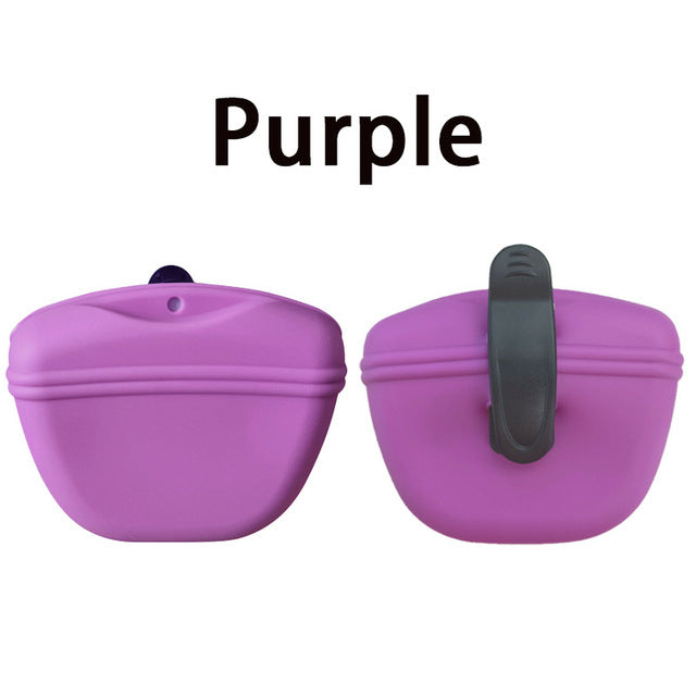 Silicone Dog Treat Bag – Hands-Free Training Pouch