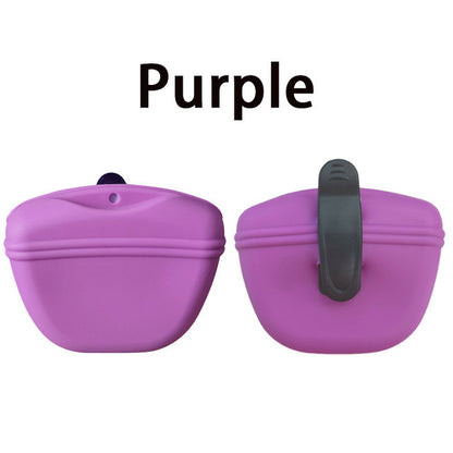 Silicone Dog Treat Bag – Hands-Free Training Pouch