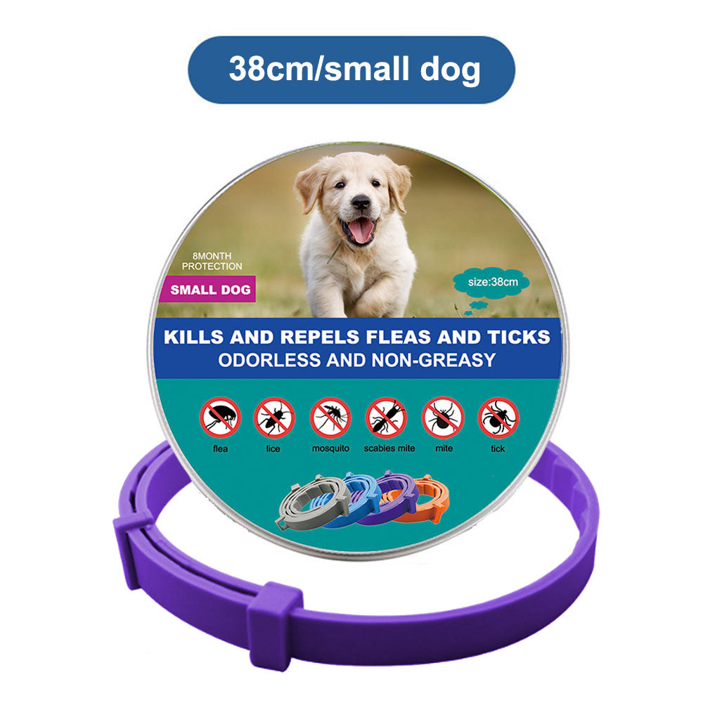 Flea & Tick Collar for Cats & Dogs – Adjustable Anti-Parasitic Protection