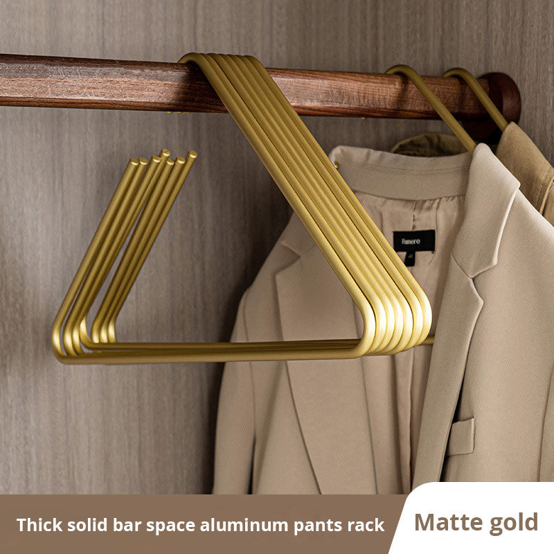 Aluminum Alloy Hanger, Household Triangular Hanger, Solid Hanger, Wardrobe Display, Support, Air Hanger, Hanger