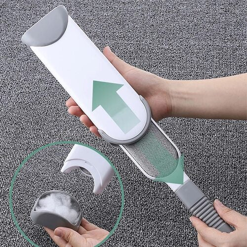Lint Remover Dusting Brush – Self-Cleaning Pet Hair & Lint Remover