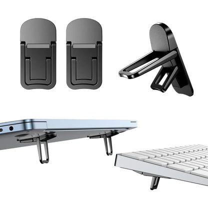 Foldable Laptop Stand – Ultra-Slim Zinc Alloy Portable Stand