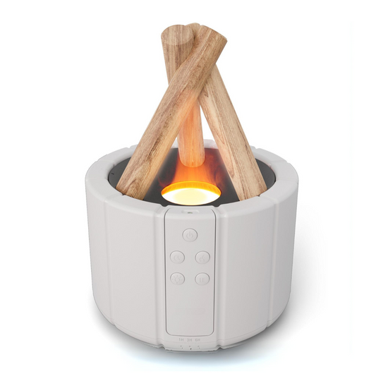 Bonfire Shaped Diffuser – LED Flame Essential Oil Humidifier