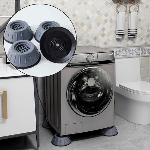 Anti Vibration Pads – Heavy-Duty Washer & Dryer Noise Reducers (4 Pack)