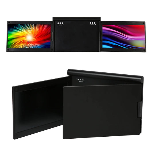 Portable Dual Screen Monitor – 13.3" Laptop Extender HD Display