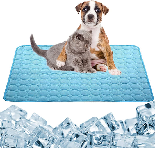 Pet Cooling Mat – Portable Non-Toxic Gel Pad