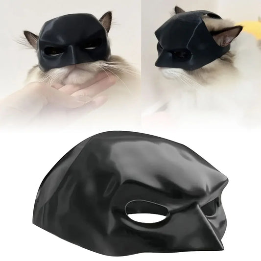 Bat Cat Mask – 3D Printed Superhero Costume for Cats