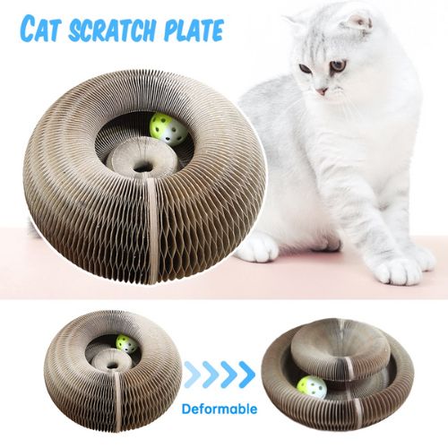 Magic Organ Cat Scratching Board – Foldable Play & Lounge Pad