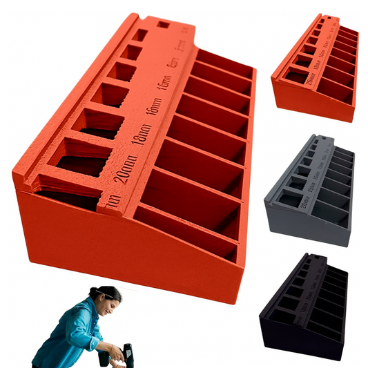 Bolt & Screw Length Sorter Tray – M3 Hardware Organizer
