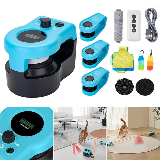 Interactive Cat Toy Chase Run Treadmill – Exercise & Hunting Play