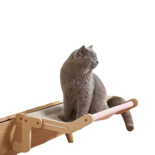 Adjustable Cat Window Perch – Secure Space-Saving Resting Spot