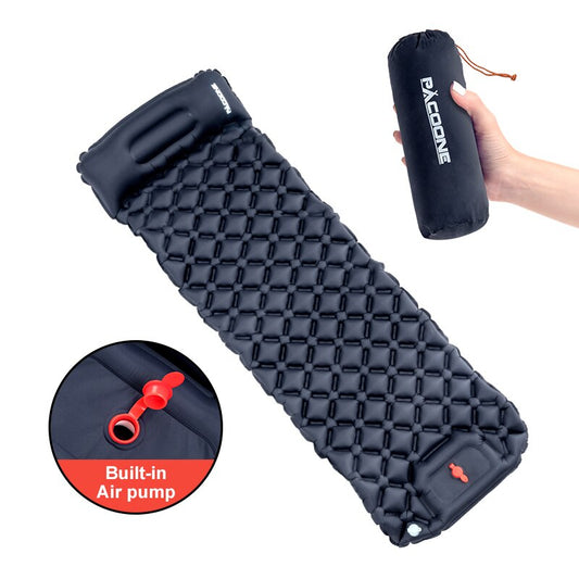 Camping Inflatable Mattress with Built-In Foot Pump