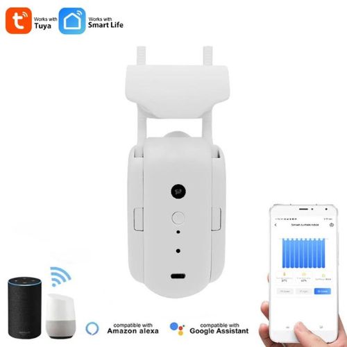 Smart Curtain Robot with Light & Temperature Sensors