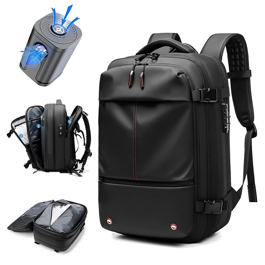 Vacuum Compression Travel Backpack – 60L Expandable Carry-On