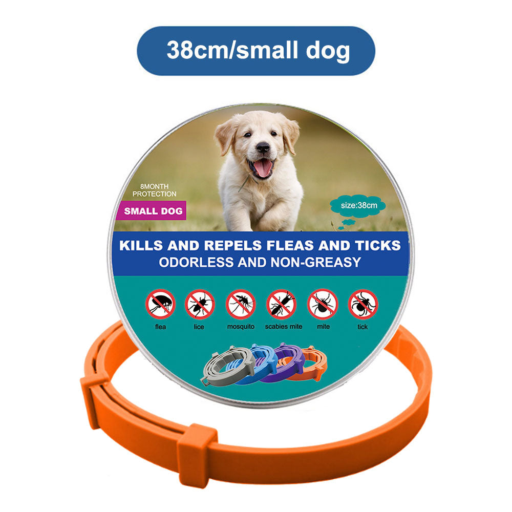Flea & Tick Collar for Cats & Dogs – Adjustable Anti-Parasitic Protection