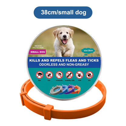 Flea & Tick Collar for Cats & Dogs – Adjustable Anti-Parasitic Protection