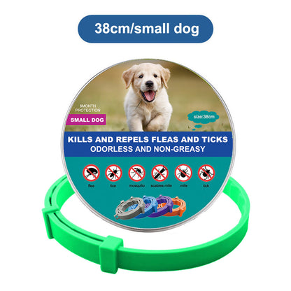 Flea & Tick Collar for Cats & Dogs – Adjustable Anti-Parasitic Protection
