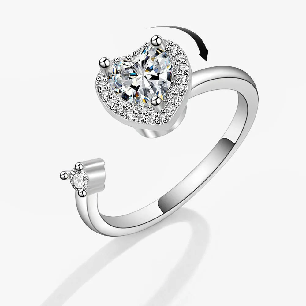 Fidget Spinner Ring – Anti-Anxiety Jewelry & Crystal Design