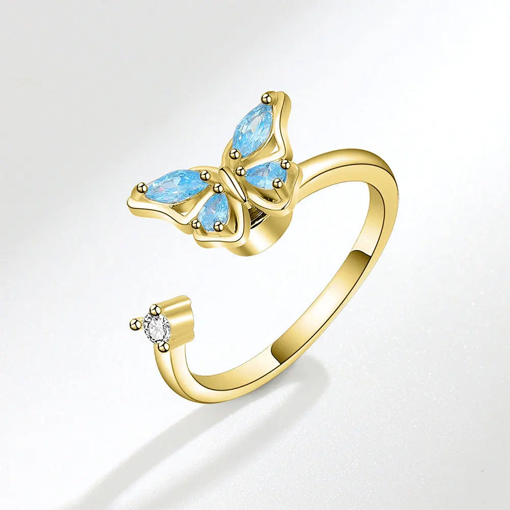 Fidget Spinner Ring – Anti-Anxiety Jewelry & Crystal Design